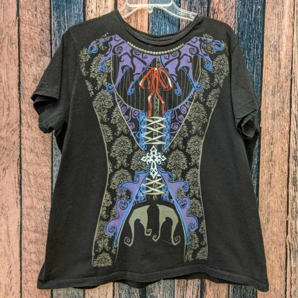 Gothic Corset and Vest Print Tee - Picture 6 of 8
